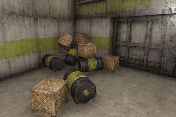 Barrels and boxes