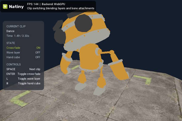Advanced skeletal animation